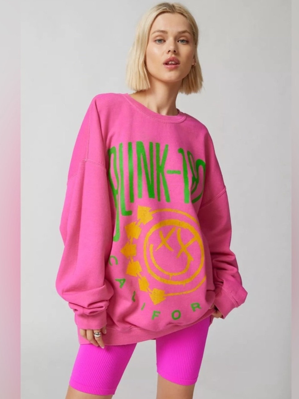 Urban Outfitters Blink 182 Punk Rock Sweatshirt